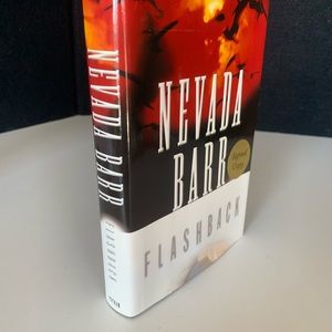 Flashback by Nevada Barr (2003, Hardcover) SIGNED by author HCDJ